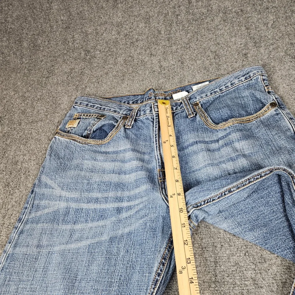 Cinch Westin Mens Jeans 36x32 Medium Wash Straight Leg Denim MB98534001